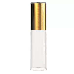 Плафон Nowodvorski Cameleon Cylinder M Transparent/Brass 8543