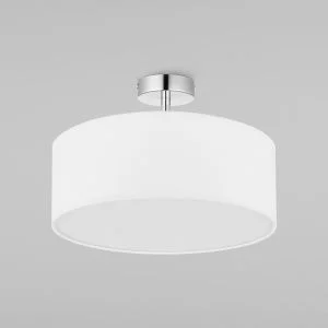 Потолочный светильник с тканевым абажуром TK Lighting Rondo White 4243