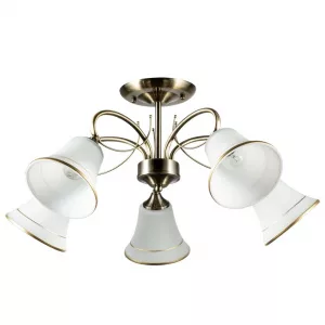 Потолочная люстра Arte Lamp BLOSSOM Бронза A2709PL-5AB