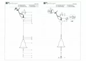 Потолочный светильник MW-Light Кьянти чёрный 720010401