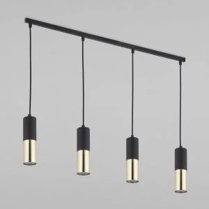 Подвесной светильник с металлическими плафонами TK Lighting Elit Black 4367