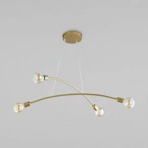 Подвесной светильник в стиле лофт TK Lighting Helix Gold 2727