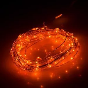 Светодиодная нить WR-5000-12V-Orange (1608,100LED)