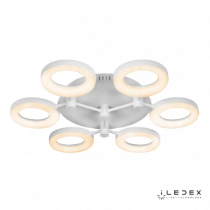 Потолочная люстра iLedex Jomo FS-014-X6-(B) 72W WH