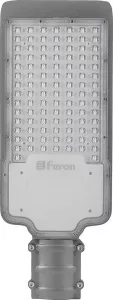 Светодиодный уличный консольный светильник Feron SP2922 50W 6400K AC100-265V, серый