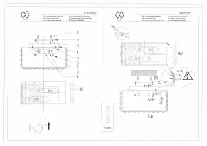 Настенный светильник MW-Light Монарх золотой 121022202