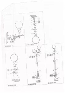 Напольный светильник MW-Light Нант 814040502