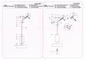 Потолочный светильник MW-Light Элвис медный 715010601