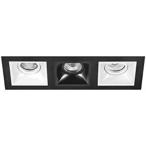 Комплект из светильников и рамки DOMINO Domino Lightstar D537060706