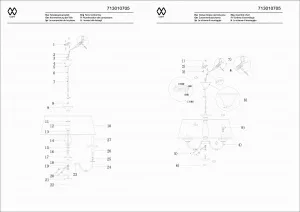 Потолочный светильник MW-Light Магеллан латунь 713010705