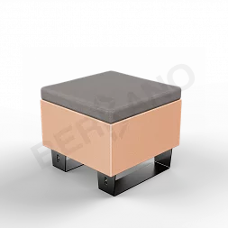 Скамейка Brick 60 Terracotta / Graphite