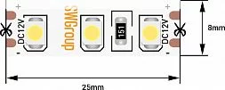 Лента светодиодная  3120 SWG3120-24-9.6-NW-66-M SWG