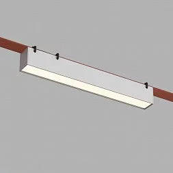 Cветильник для трека-ремня Belty, серия Linear, со светодиодом, L323*W40*H45мм, 48V DC, 12W, RA90, 120°, 4000K, IP20, белый, алюминий