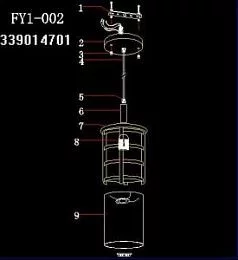 Потолочный светильник MW-Light Восток коричневый 339014701