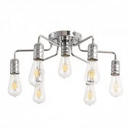 Потолочная люстра Arte Lamp FUOCO Хром A9265PL-7CC