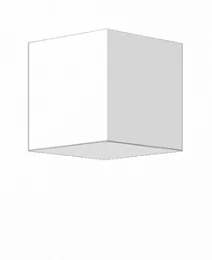 Потолочный светодиодный светильник IZAR CUBE S 150 WH LED 3000K