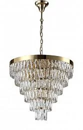 Люстра Crystal Lux ABIGAIL SP-PL15 D620 GOLD/TRANSPARENT