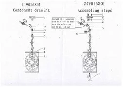 Потолочный светильник MW-Light Замок коричневый 249016801