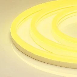 Гибкий неон ARL-CF2835-Classic-220V Yellow (26x15mm) (Arlight, 8 Вт/м, IP65)