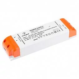 Блок питания ARV-12060-PFC (12V, 5A, 60W) (Arlight, IP20 Пластик, 2 года)