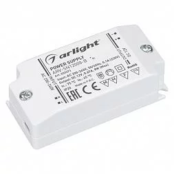 Блок питания ARV-SN12008-B (12V, 0.67A, 8W) (Arlight, IP20 Пластик, 3 года) (033273)