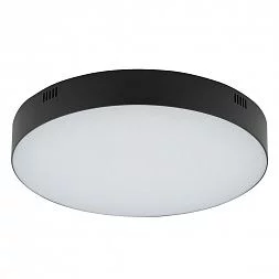 Потолочный cветильник Nowodvorski Lid Round Led Black 10410