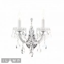 Светильник настенный iLamp Diamond W6071-2 CR+CL