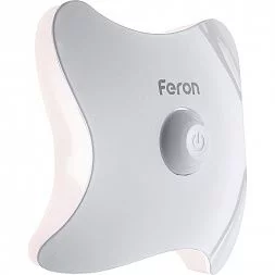 Светильник ночник на магните Feron 8LED , 3*ААА battery 93*93*38мм, FN2020