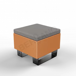 Скамейка Brick 60 Orange / Graphite