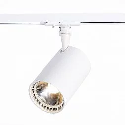 Св-к трек. Белый LED 1*30W 4000K 2 700Lm Ra?90 36° IP20 L139xW89xH194 100-240V Однофазная трековая система ST351.546.30.36