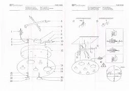 Потолочный светильник De Markt Иланг золотой 712011908