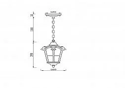 Подвесной светильник Maytoni Outdoor O413PL-01GB