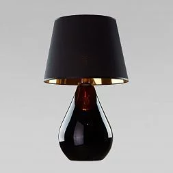 Настольная лампа с абажуром TK Lighting Lacrima Black 5454