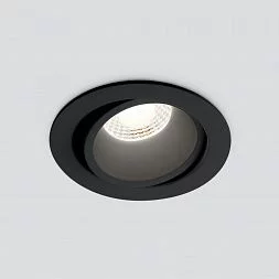 Встраиваемый светодиодный светильник Nulla 7W 4200K черный 15267/LED Elektrostandard a055722