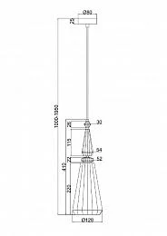 Подвесной светильник Maytoni P028PL-01GN