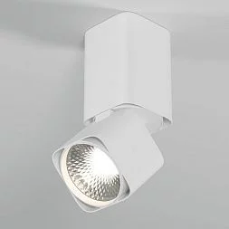 Светильник потолочный светодиодный Cubus 10W 4000K белый 25043/LED Elektrostandard a063681