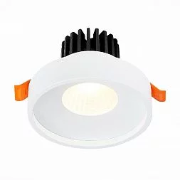 Св-к встр. Белый LED 1*10W 3000K 750Lm Ra>90 38° IP20 D100xH75 170-240V Встраиваемые светильники ST751.538.10