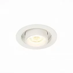 Св-к встр. Белый LED 1*12W 3000K 900Lm Ra80 24° IP20 D90xH92 180-240V Встраиваемые светильники ST702.138.12