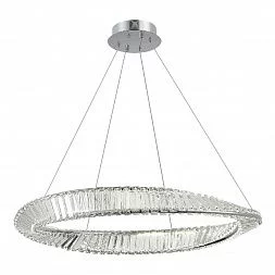 Светильник подвесной ST-Luce Хром/Прозрачный LED 1*45W 4000K RITORTO SL6204.111.01