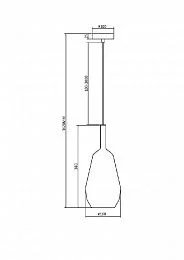 Подвесной светильник Maytoni MOD271PL-01B7